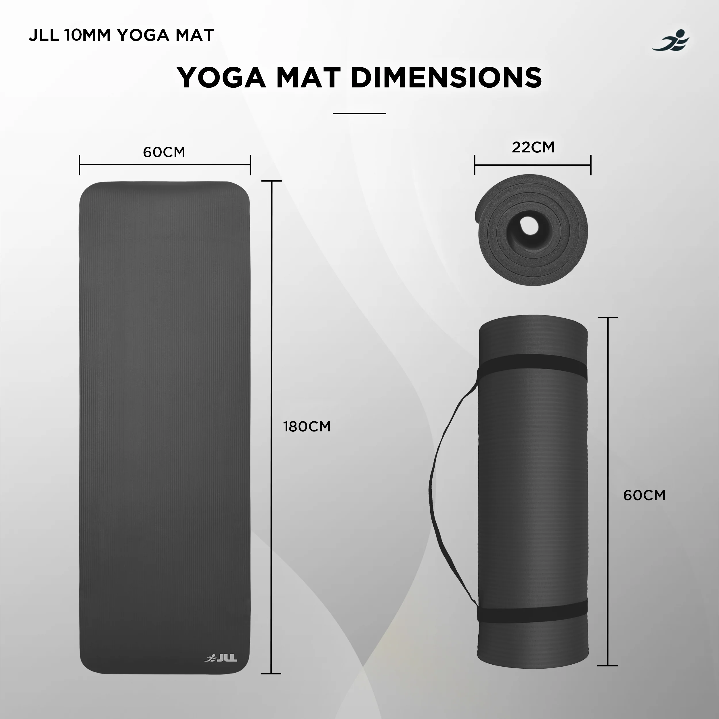 Yoga Mat 10mm Thickness - Image 10