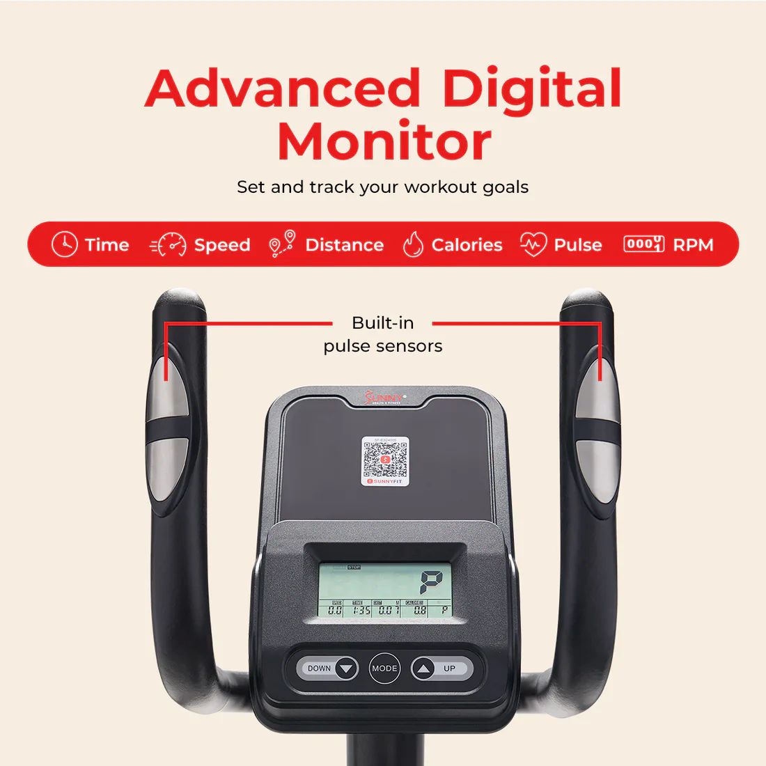 16-Level Smart Magnetic Resistance Elliptical - Image 7