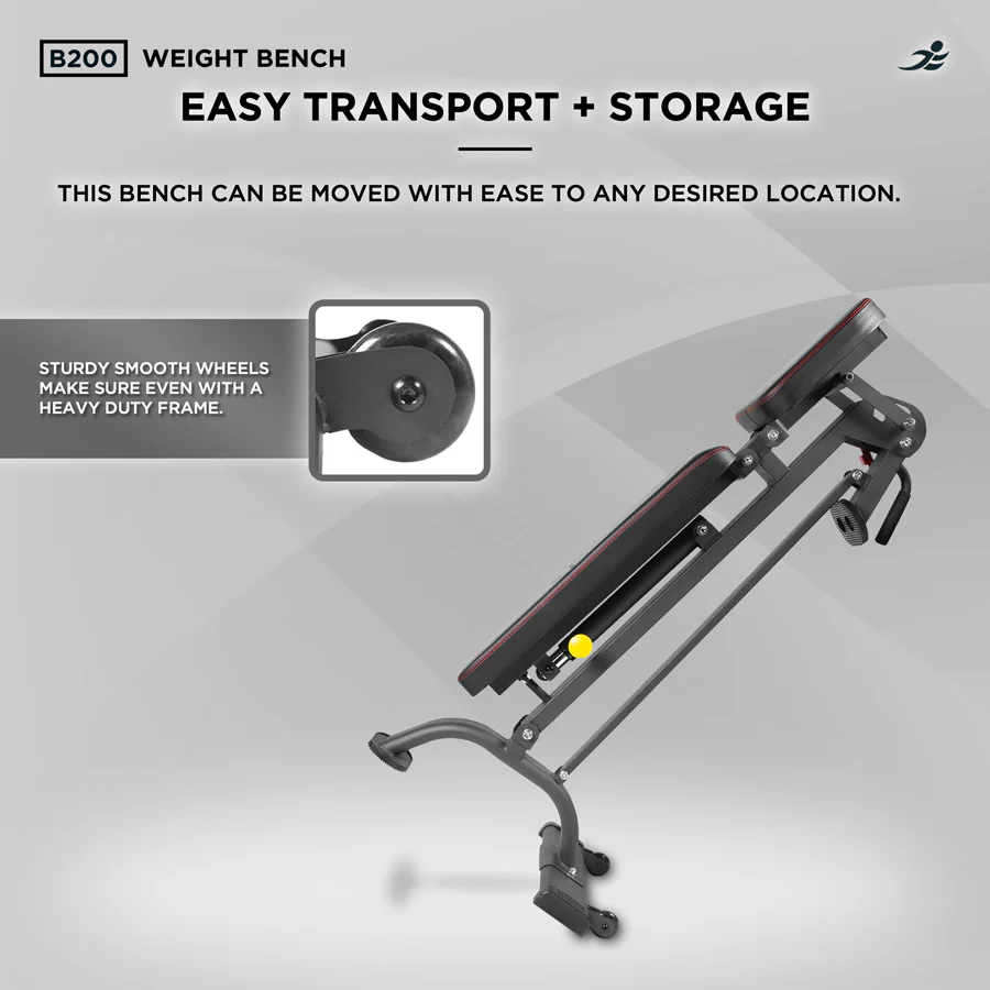B200 Adjustable Weight Bench - Image 8