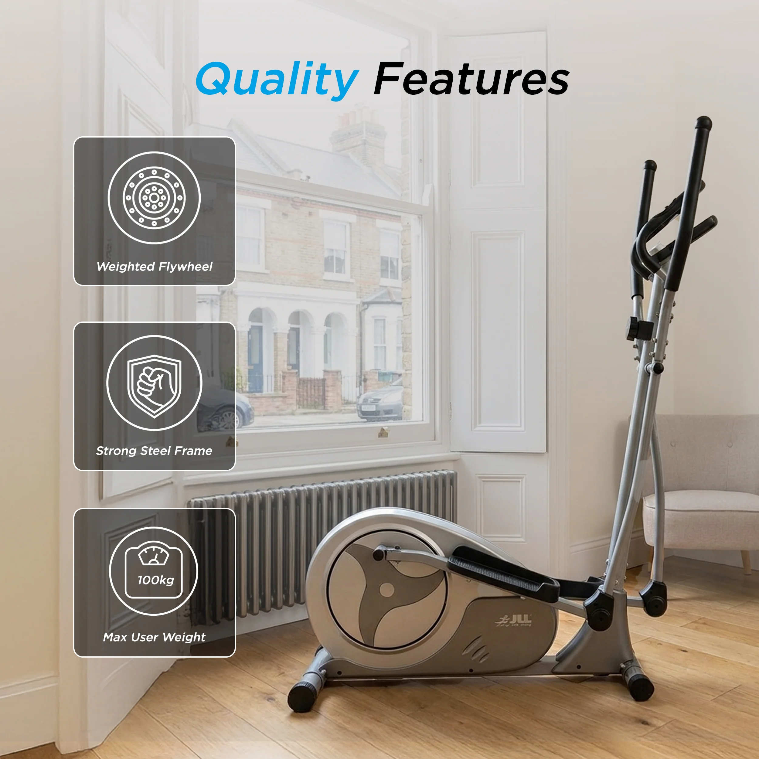 CT300 Cross Trainer Magnetic Resistance Cross Trainer/ Elliptical - Image 4