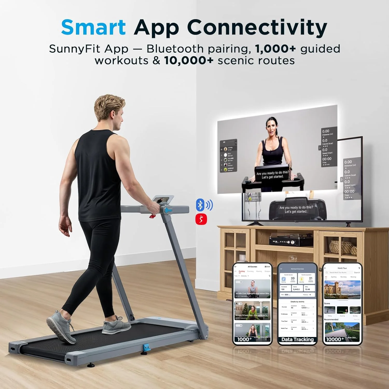 Helius Lite Smart 2 in 1 Treadpad Treadmill - Image 7