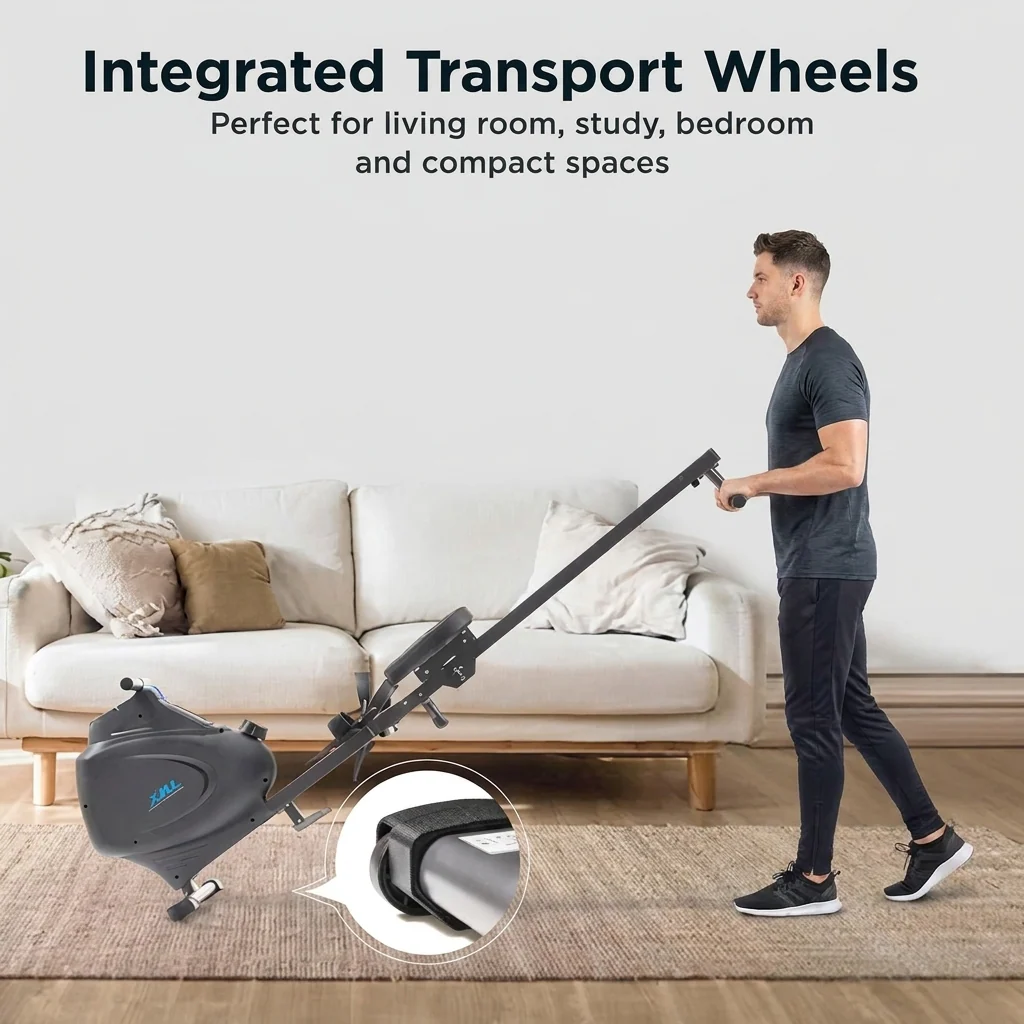 Multi-Function Premium Magnetic Rowing Machine - Image 5