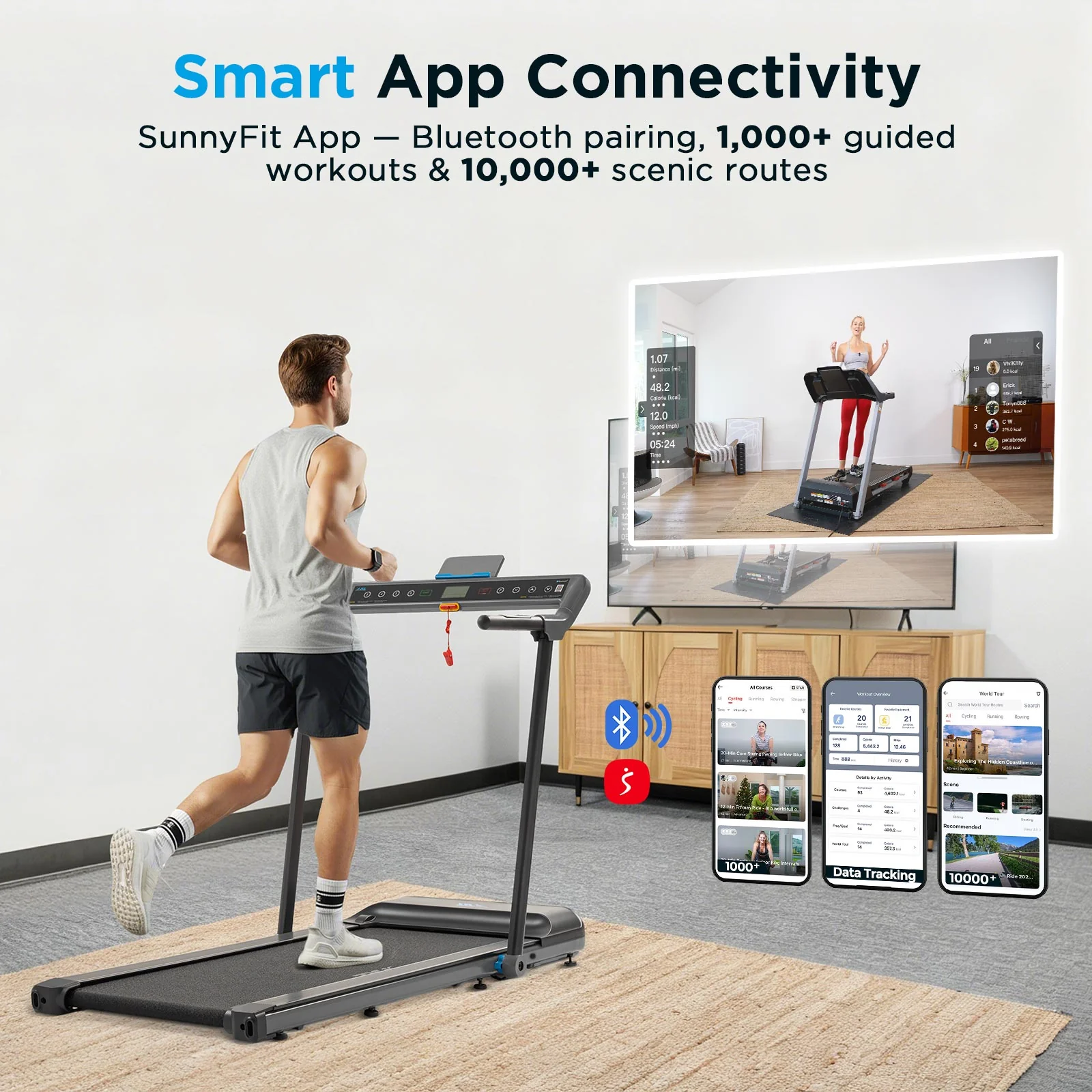 Pegasus Connected Folding Treadmill - Image 7