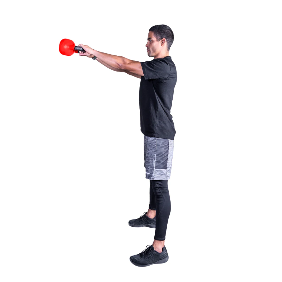 Neoprene Covered Cast Iron Kettlebells 4kg, 8kg + 12kg - Image 2