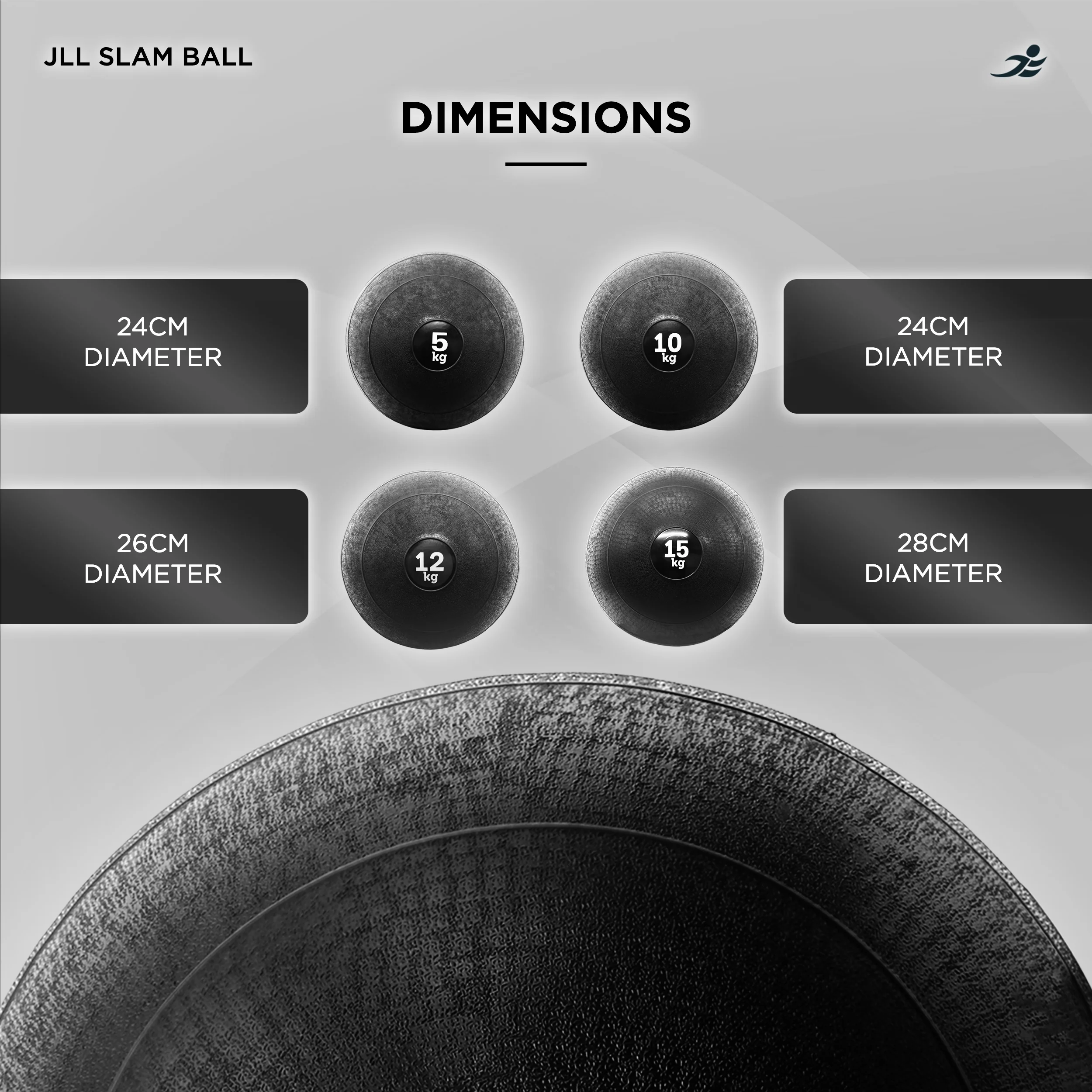 Heavy Duty Slam Ball - Available in 12kg & 15kg - Image 7