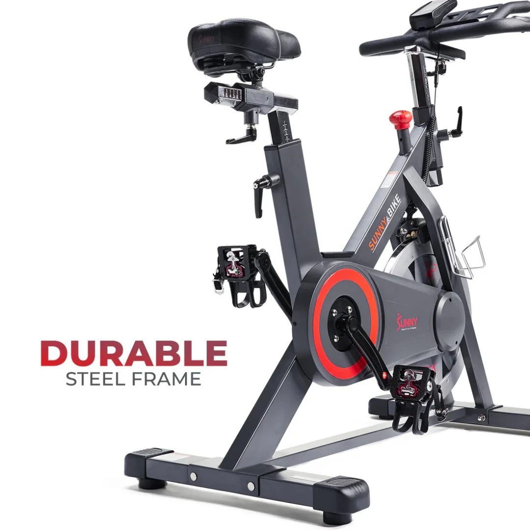Premium Smart Magnetic Belt Drive Indoor Cycling Exercise Bike - Image 5