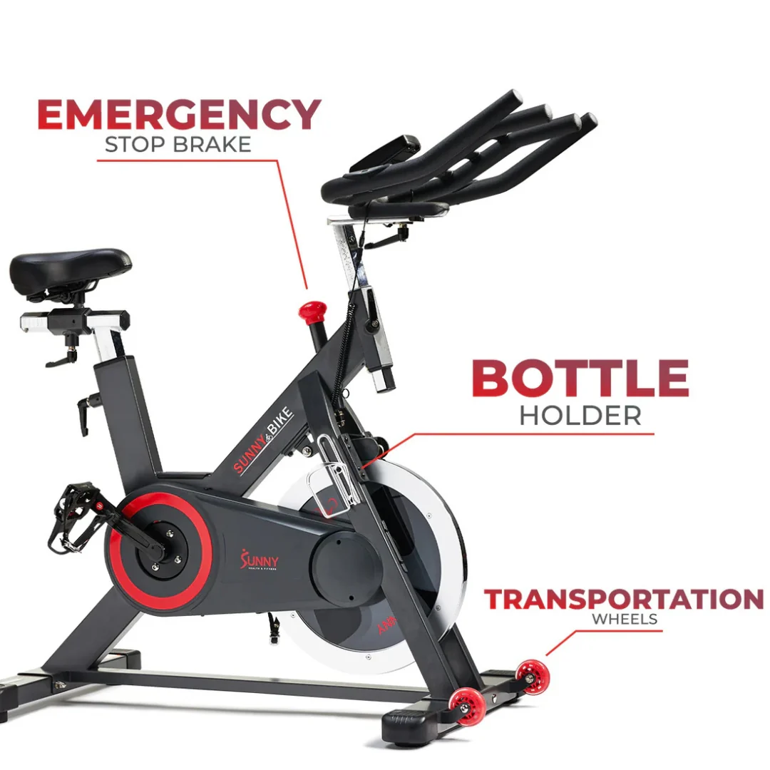 Premium Smart Magnetic Belt Drive Indoor Cycling Exercise Bike - Image 8