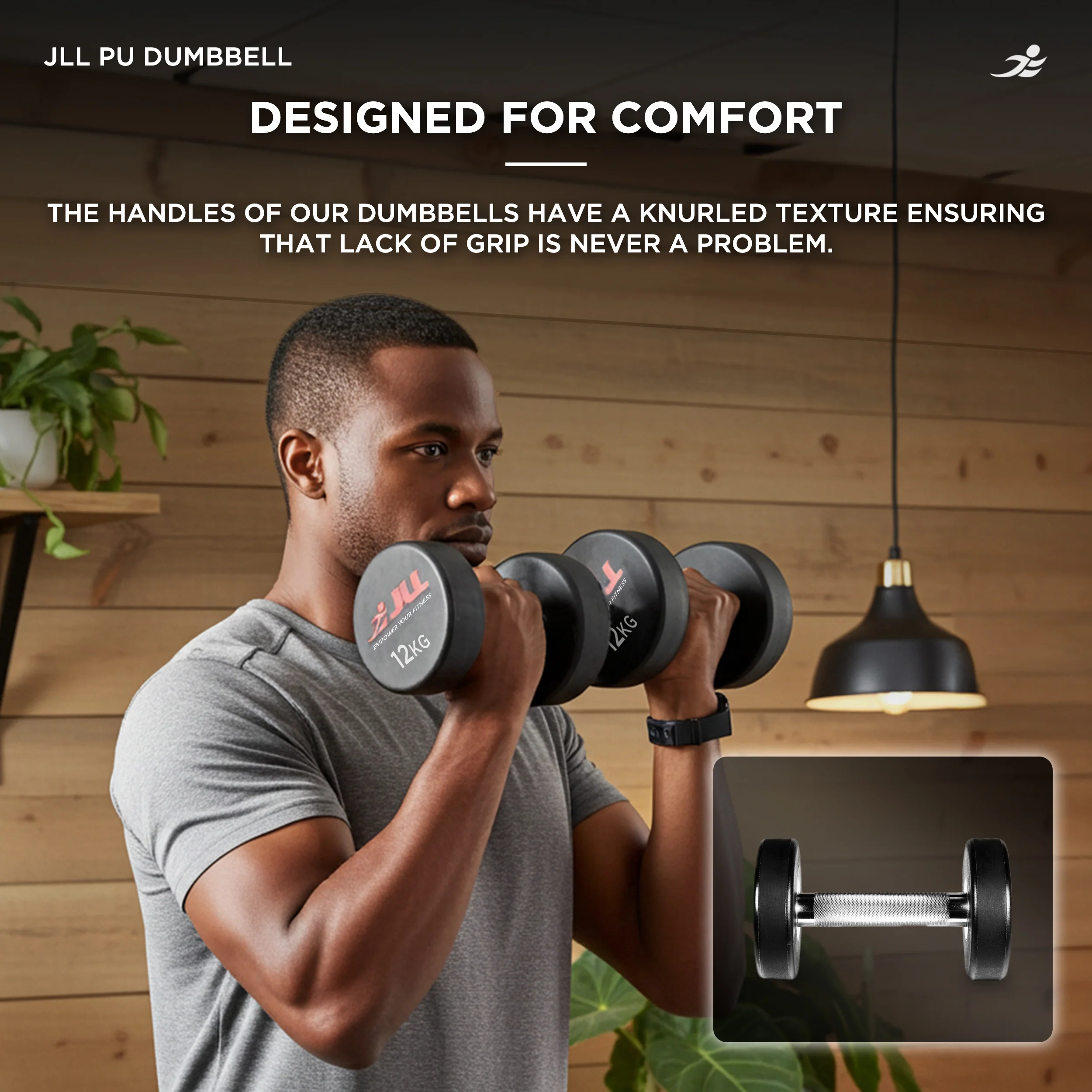 PU Dumbbells 4kg - 32kg - Image 4