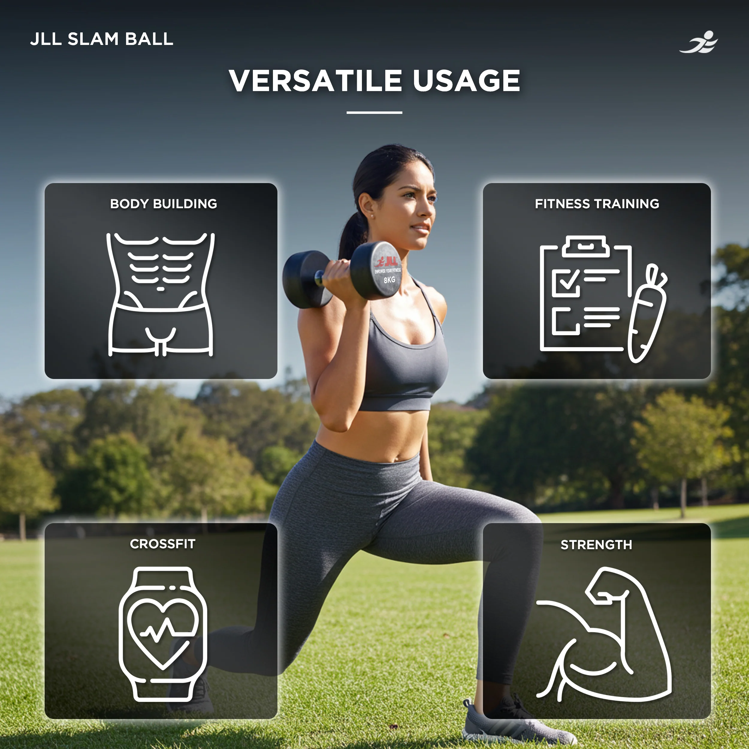 PU Dumbbells 4kg - 32kg - Image 8