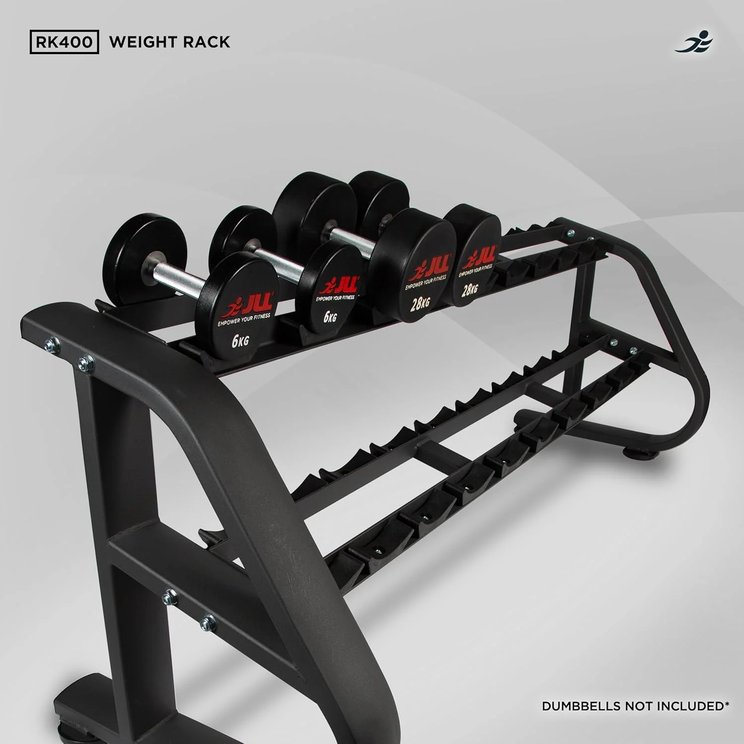 RK400-2 Tier Dumbbell Rack, Weight Stand - Image 3