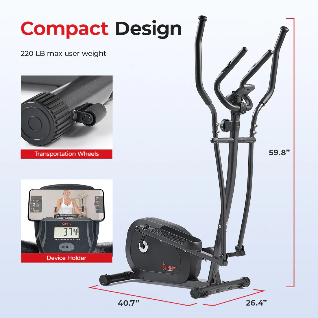Smart Compact Magnetic Elliptical - Image 8