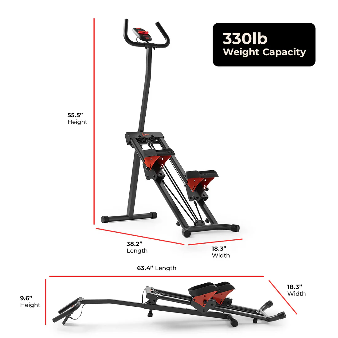 Smart Foldable Stair Climber With Balance-Assist Cords - Image 9