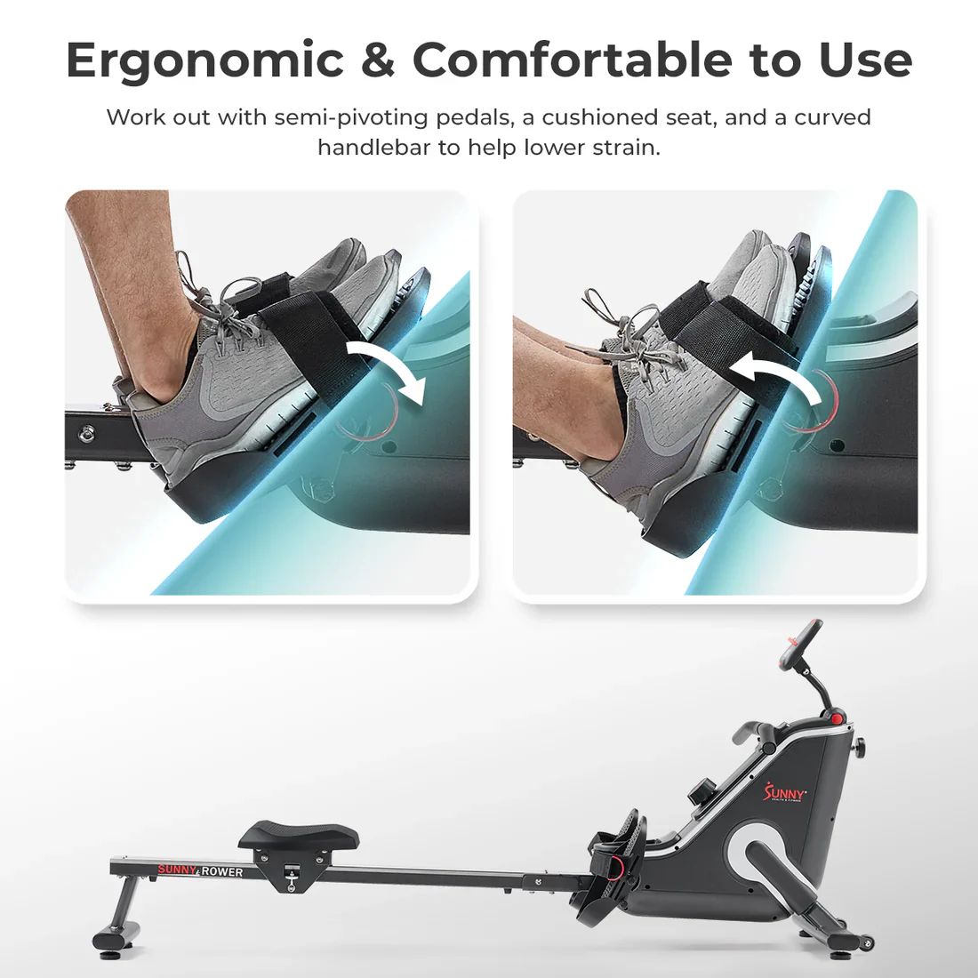 Smart Magnetic Rowing Machine - Image 10