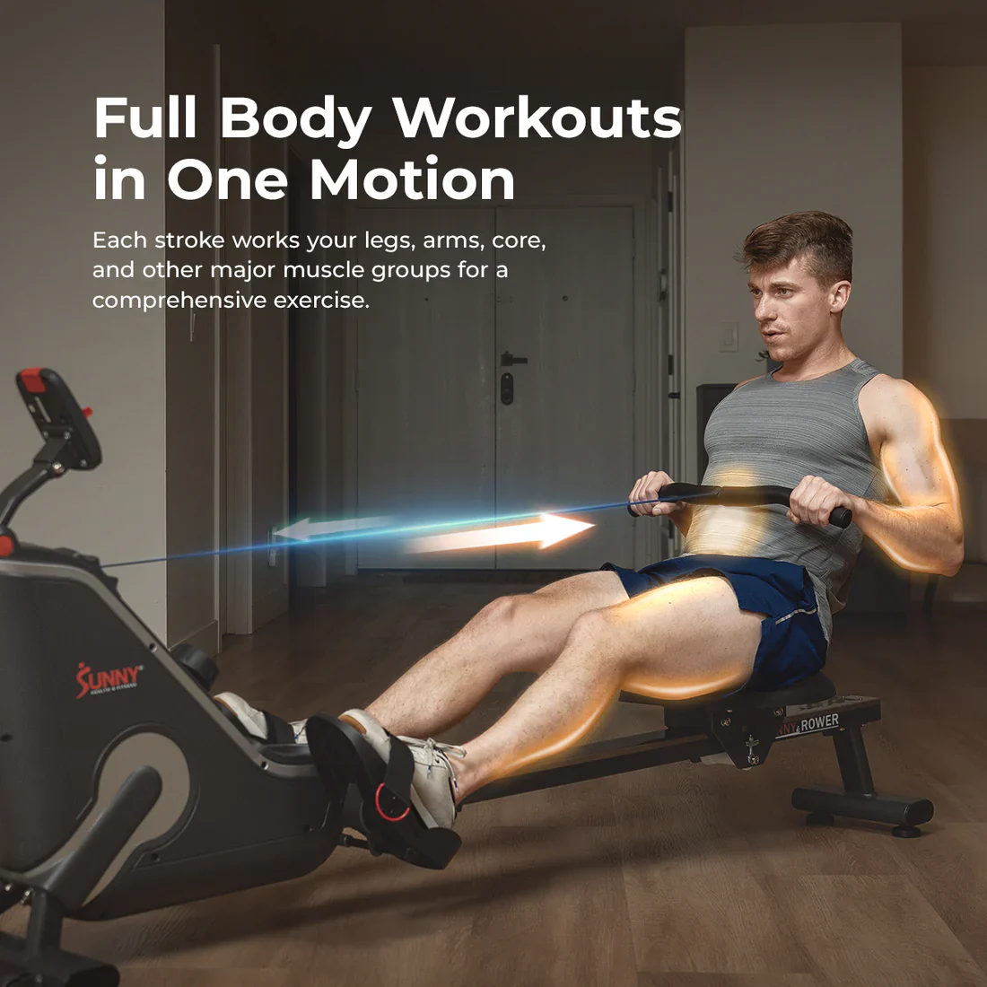Smart Magnetic Rowing Machine - Image 5
