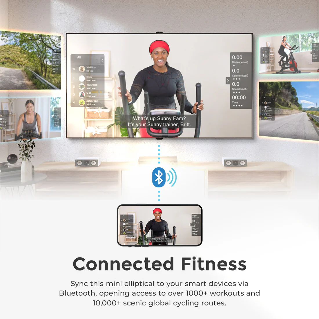 Smart Under Desk Mini Elliptical Exercise Trainer - Image 11