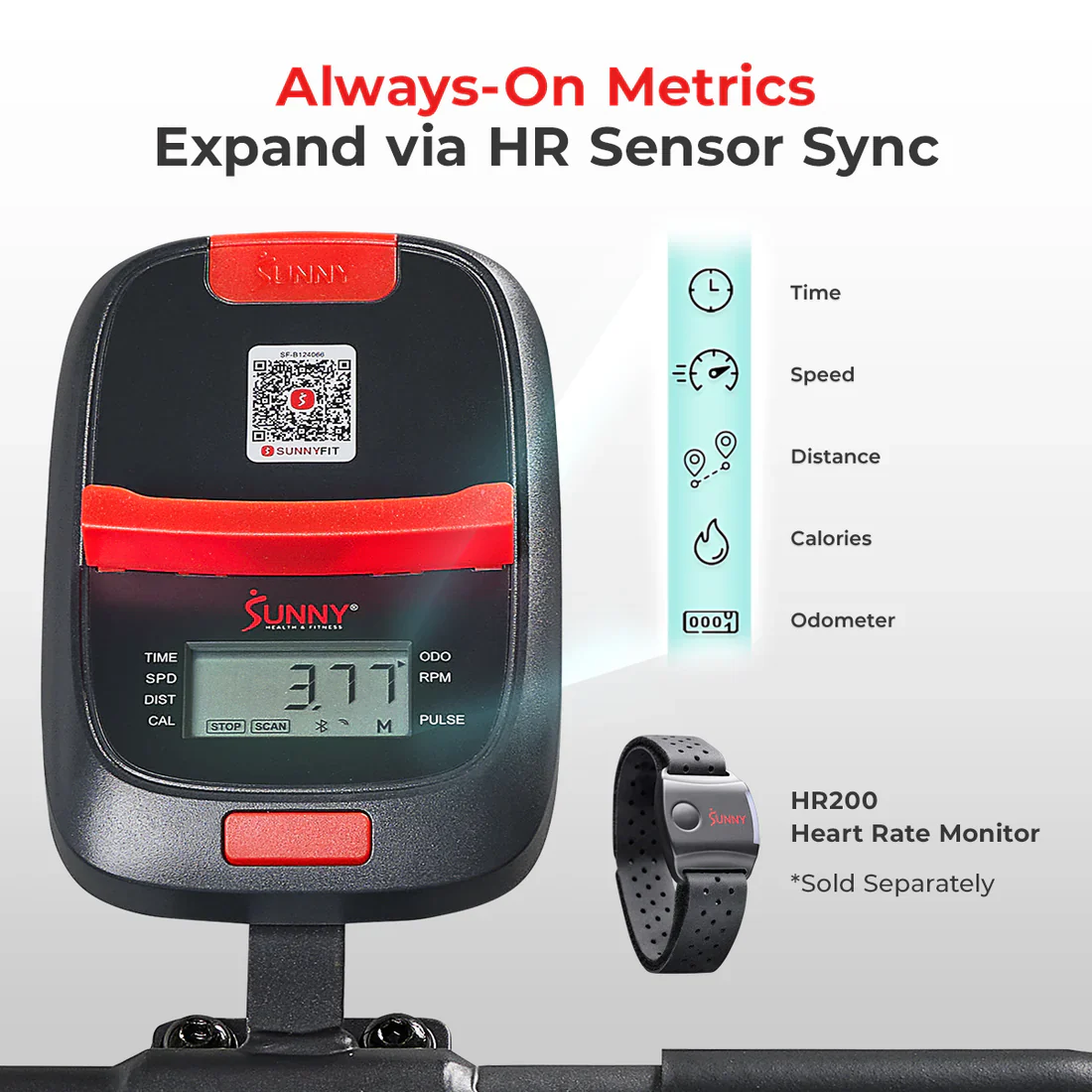 Active 100 Smart Magnetic Cycling Exercise Bike - Image 7