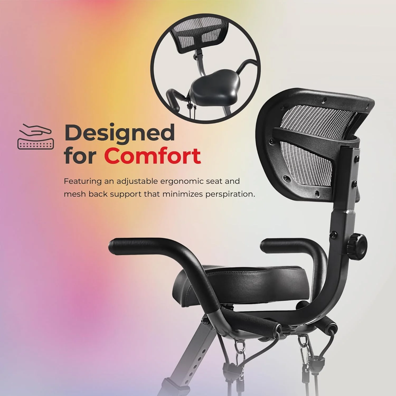 Foldable Magnetic Stationary Exercise X-Bike Pro - Image 8