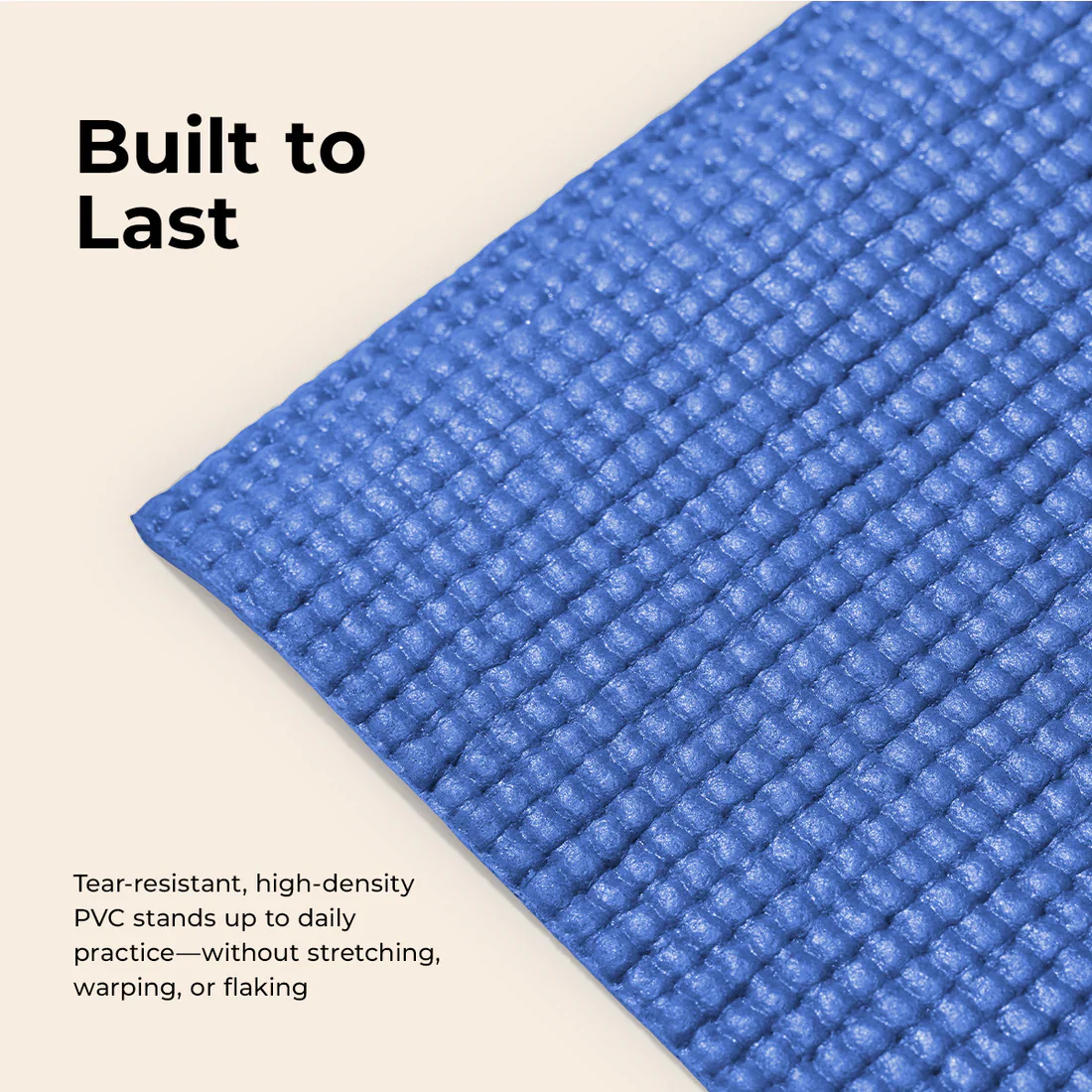 Sunny Health & Fitness High-Density Yoga Mat - Image 4
