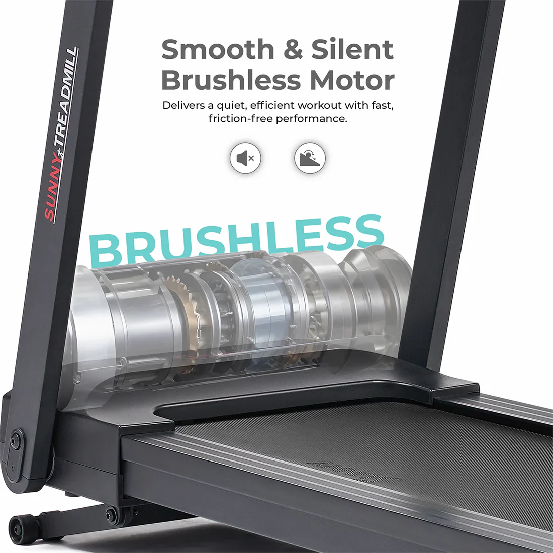 Slim Interactive Auto Incline Smart Foldable Treadmill - Image 3