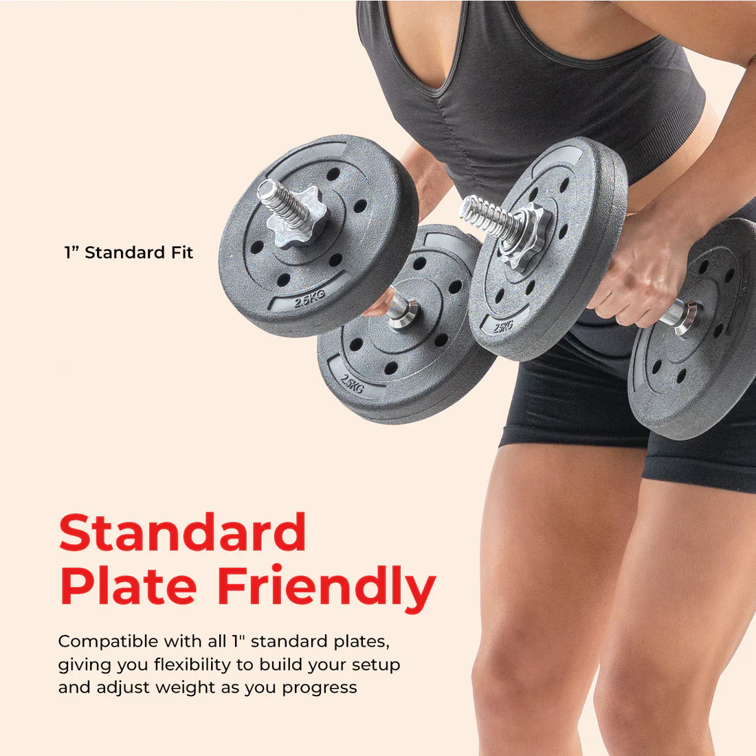 Dumbbell Weight Bars - 14 inch - Image 5